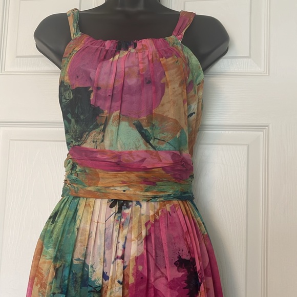 Jones of New York summer dress Size 14 multi color - Picture 2 of 7
